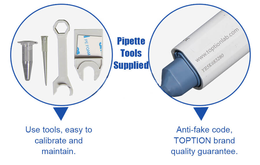 single channel adjustable volume pipette