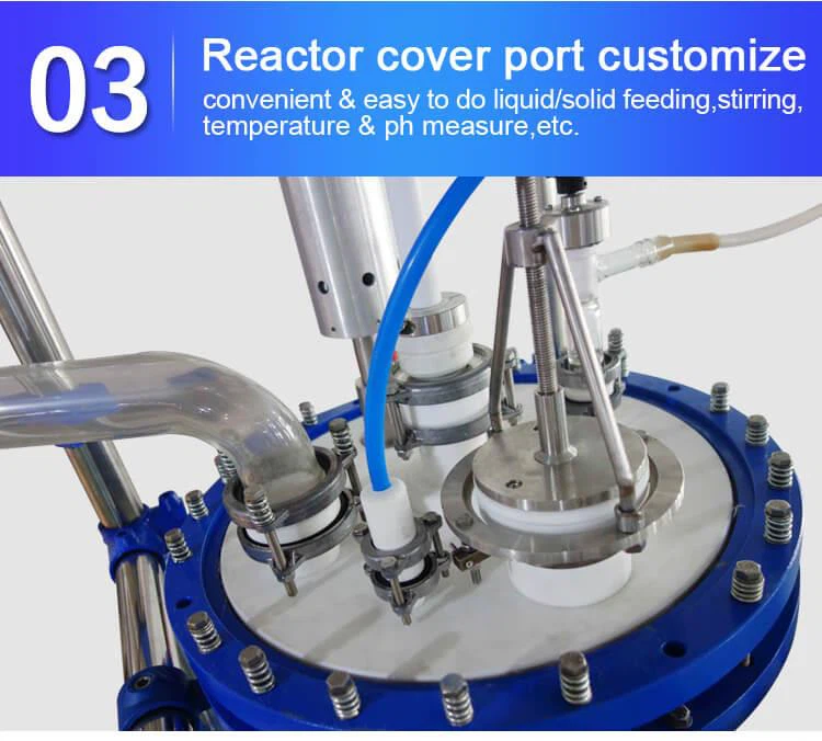 crystallization reactor lid