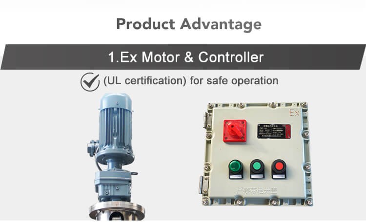 explosion proof crystallization reactor