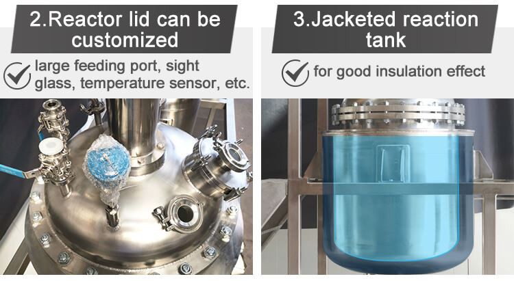 jacketed layer crystallization reactor