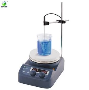 Lab Stirrer Mixer Magnetic Stirrer With Heating Plate, LED Digital Magnetic Hotplate Stirrer