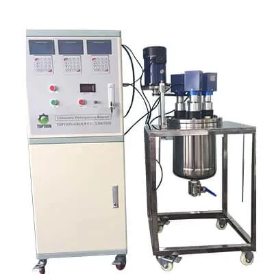 Ultrasonic Cavitation Reactor High Pressure Ultrasonic Homogenizer
