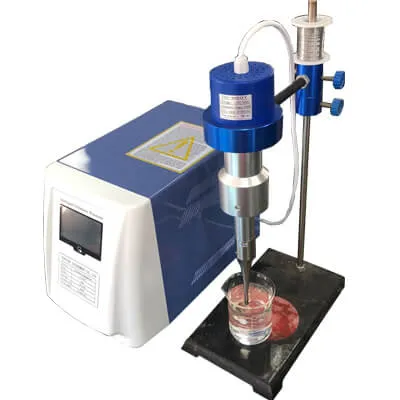 Ultrasonic Cavitation Reactor High Pressure Ultrasonic Homogenizer